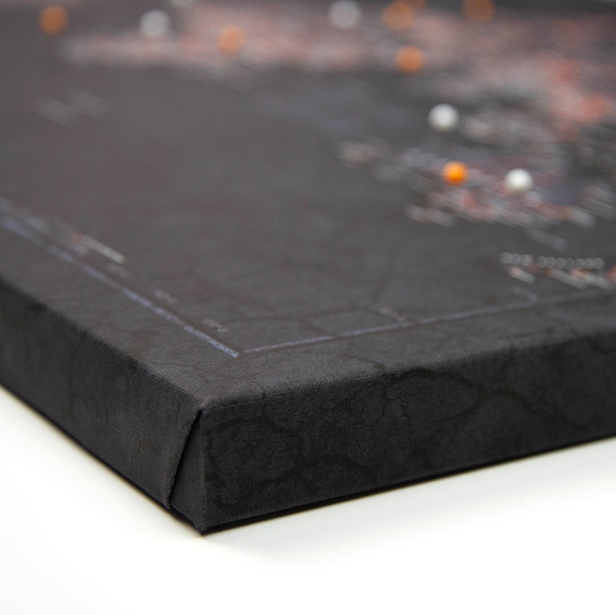 Push Pin World Map (Pin Board) - Obsidian Inferno CM Pin Board