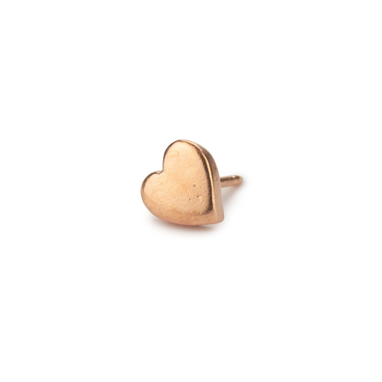 Rose Gold Heart Map Push Pins Conquest Maps LLC