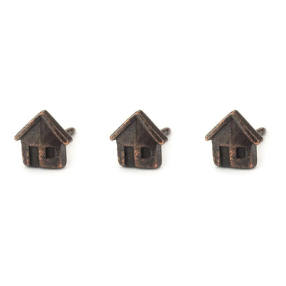 Antiqued Bronze Home Map Push Pins Conquest Maps LLC
