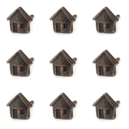 Antiqued Bronze Home Map Push Pins Conquest Maps LLC